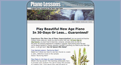 Desktop Screenshot of newagepianolessons.com