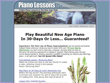 Tablet Screenshot of newagepianolessons.com